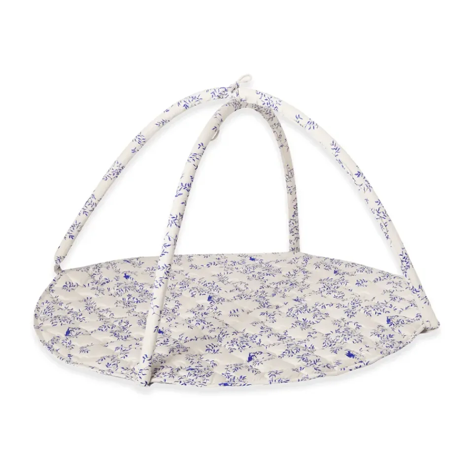 New Garbo&Friends Jardim Satin gimnasio para bebés, Ø90 cm Azul