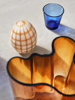 Clearance Iittala Jarrón Alvar Aalto cobre, 251 mm Marrón