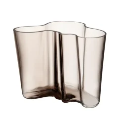 Sale Iittala Jarrón Alvar Aalto lino, 160 mm Beige