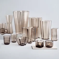 Sale Iittala Jarrón Alvar Aalto lino, 160 mm Beige