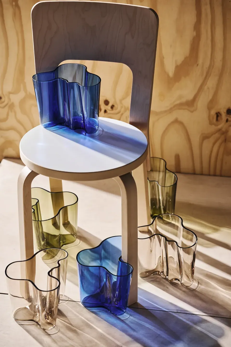 Sale Iittala Jarrón Alvar Aalto lino, 160 mm Beige