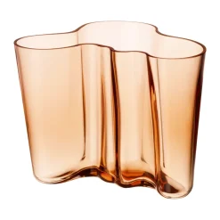 Hot Iittala Jarrón Alvar Aalto Rio , 160 mm Marrón