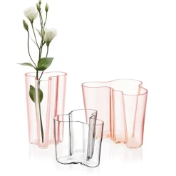 Outlet Iittala Jarrón Alvar Aalto salmón, 160 mm Rosa