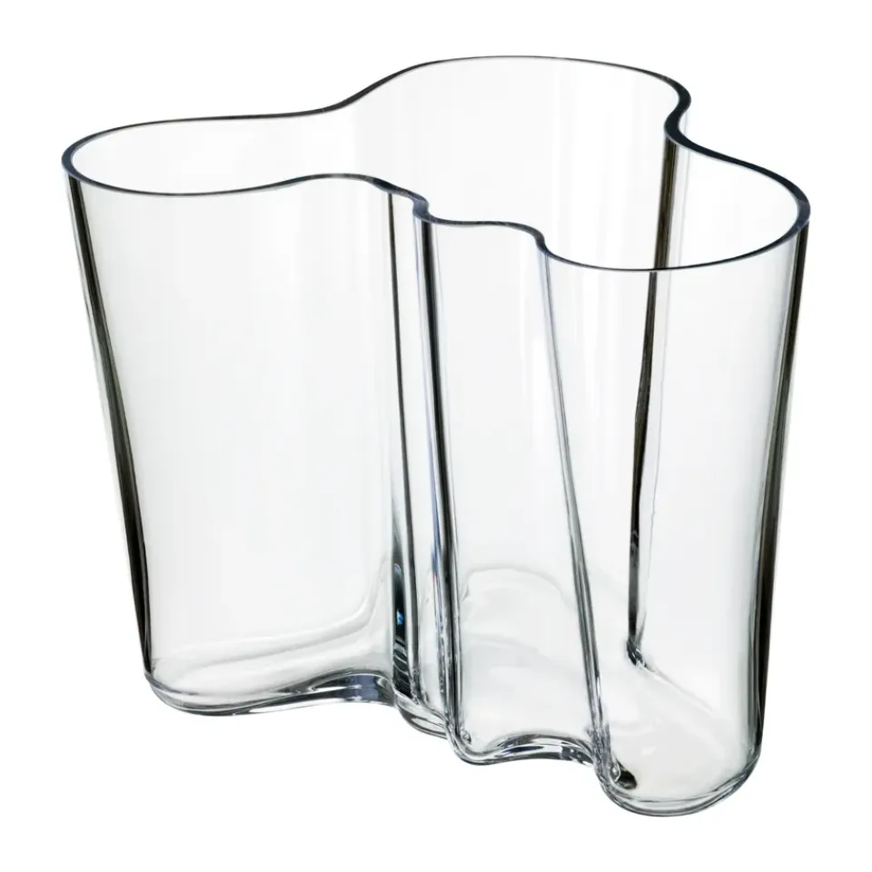 Outlet Iittala Jarrón Alvar Aalto , 160 mm Transparente