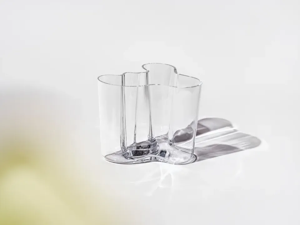 Outlet Iittala Jarrón Alvar Aalto , 160 mm Transparente