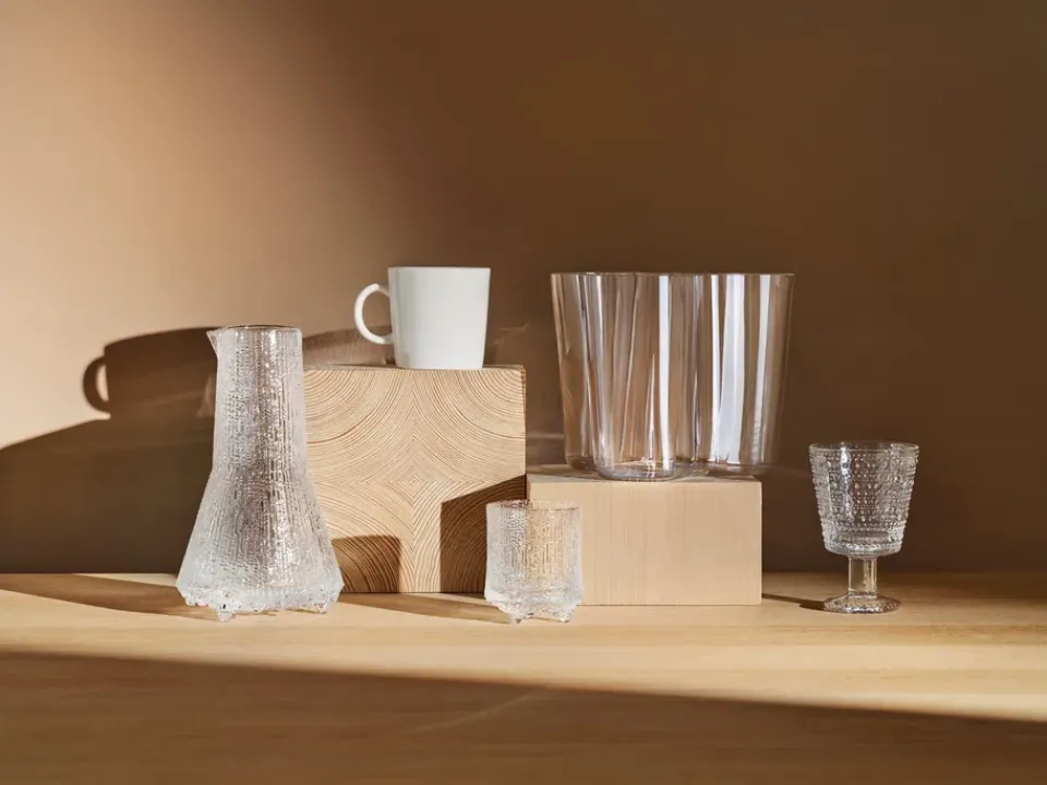 Outlet Iittala Jarrón Alvar Aalto , 160 mm Transparente