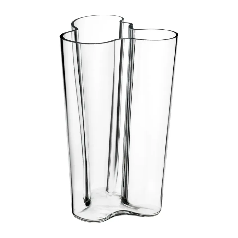 Outlet Iittala Jarrón Alvar Aalto , 251 mm Transparente