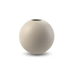 Clearance Cooee Design Jarrón Ball arena, 8 cm Beige
