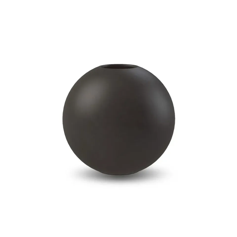Discount Cooee Design Jarrón Ball , 8 cm Negro
