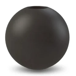New Cooee Design Jarrón Ball , 30 cm Negro