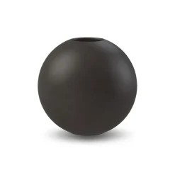 Cooee Design Jarrón Ball , 10 cm Negro
