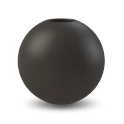 Cooee Design Jarrón Ball , 20 cm Negro