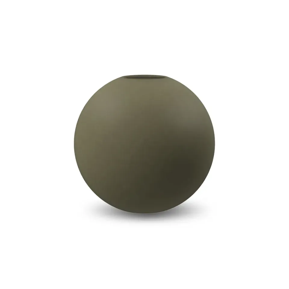 Sale Cooee Design Jarrón Ball olive, 8 cm Verde