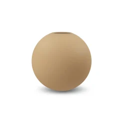 Cooee Design Jarrón Ball peanut, 8 cm Beige