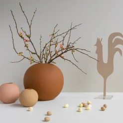 Cooee Design Jarrón Ball peanut, 8 cm Beige