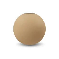 Best Cooee Design Jarrón Ball peanut, 10 cm Beige