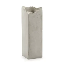 Outlet Serax Jarrón Broquaine L 38 cm, Grey Gris