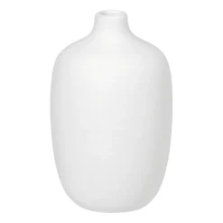 New Blomus Jarrón Ceola 13 cm, Blanco