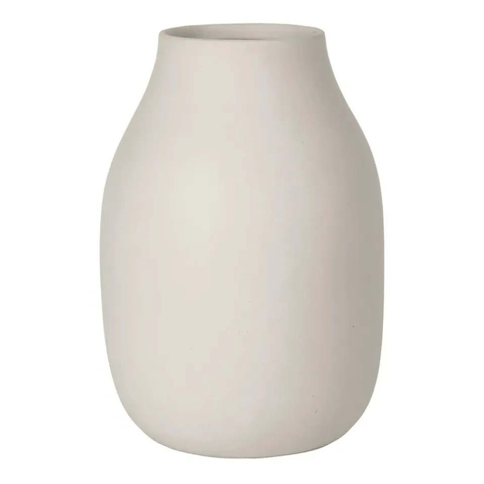 Sale Blomus Jarrón Colora L, 20 cm, Moonbeam Beige
