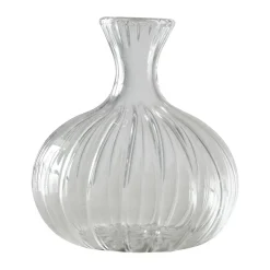 Clearance Tell Me More Jarrón Como ripple, Small 10 cm Transparente