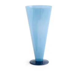 Sale HAY Jarrón Conical, Petrol blue-dark blue, large Multi