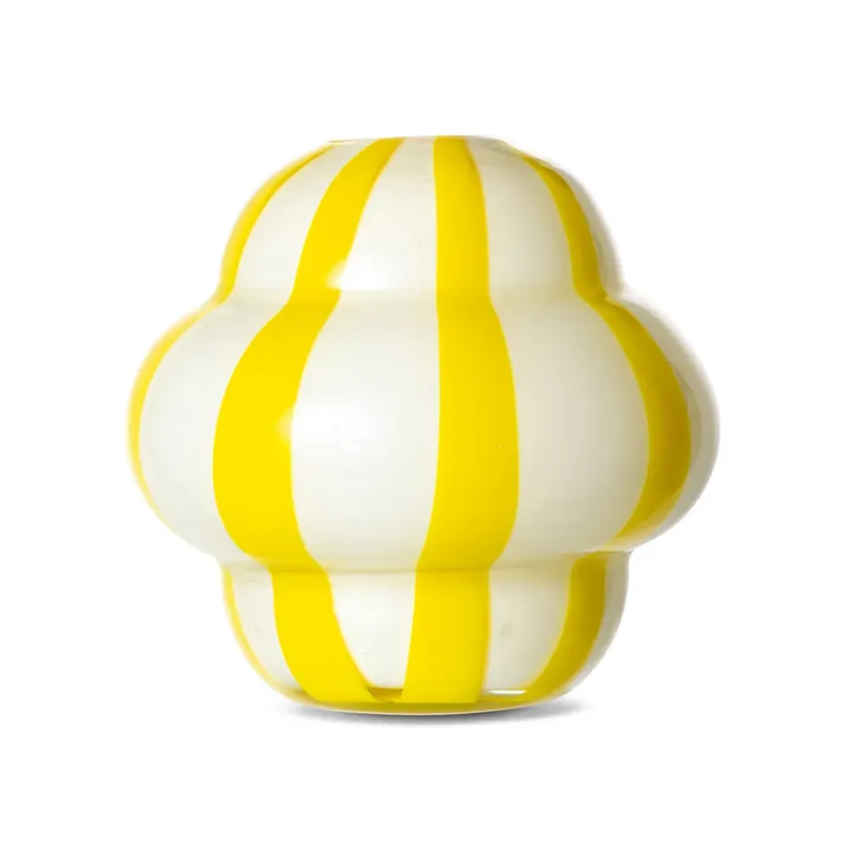 Clearance Byon Jarrón Curlie 20 cm, Amarillo