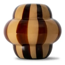 Outlet Byon Jarrón Curlie 20 cm, marrón-beige MarrónBeige