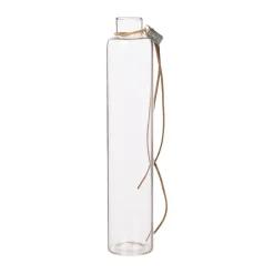 Sale ERNST Jarrón de cristal Ø5 cm, H 25 cm Transparente