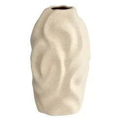 Best Cooee Design Jarrón Drift desert 28 cm, Linnen Beige