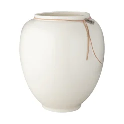 ERNST Jarrón esmalte , 28 cm Blanco