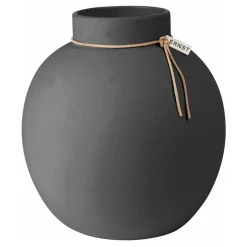 Online ERNST Jarrón gres oscuro, 22 cm Gris