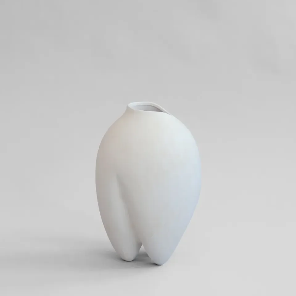 Online 101 Copenhagen Jarrón estrecho Sumo, Bone White Blanco