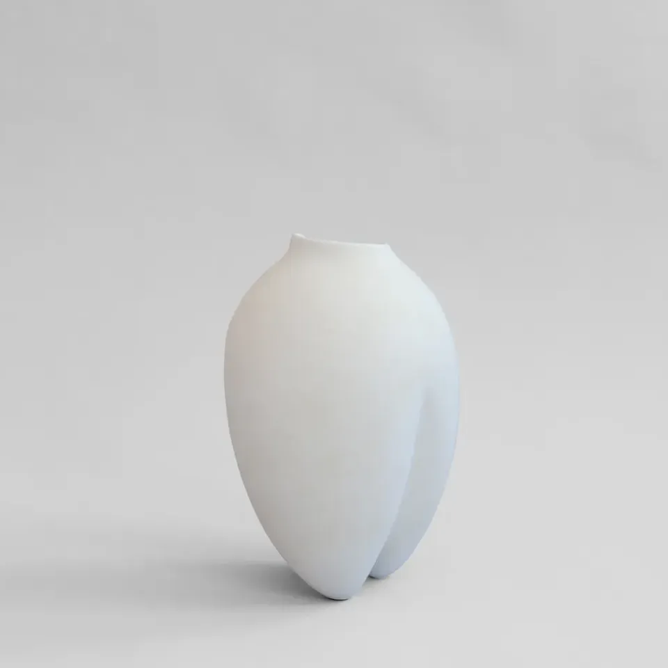 Online 101 Copenhagen Jarrón estrecho Sumo, Bone White Blanco