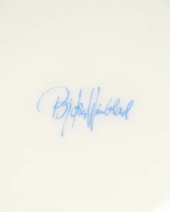 Sale Bjørn Wiinblad Jarrón Eva 18,5 cm, - Azul
