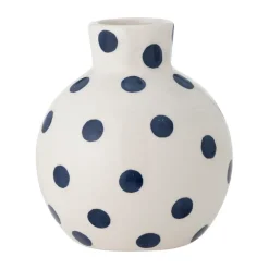 New Bloomingville Jarrón Fian 11 cm, Azul