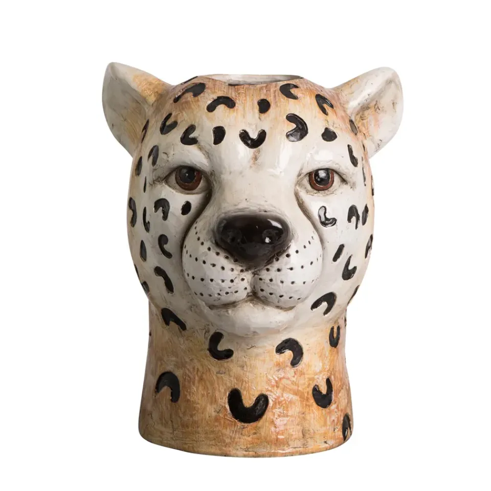 Discount Byon Jarrón Gepard, pequeño BeigeMultiNegroBlanco