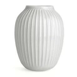 Hot Kähler Jarrón Hammershøi grande, Blanco