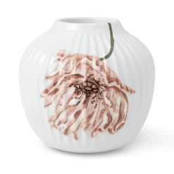 Discount Kähler Jarrón Hammershøi Poppy 13 cm, Blanco