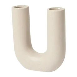 Sale Broste Copenhagen Jarrón Hector U Ø16 cm, Dove grey Beige