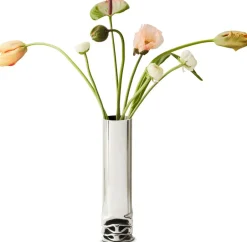 Online Design House Stockholm Jarrón Hydraulic 25 cm, Stainless steel, 25 cm Plateado
