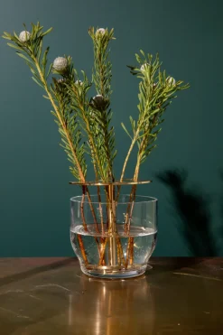 Online Fritz Hansen Jarrón Ikebana, Small Color dorado