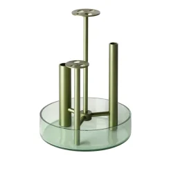 Fritz Hansen Jarrón Ikeru Forest green, Alto Verde