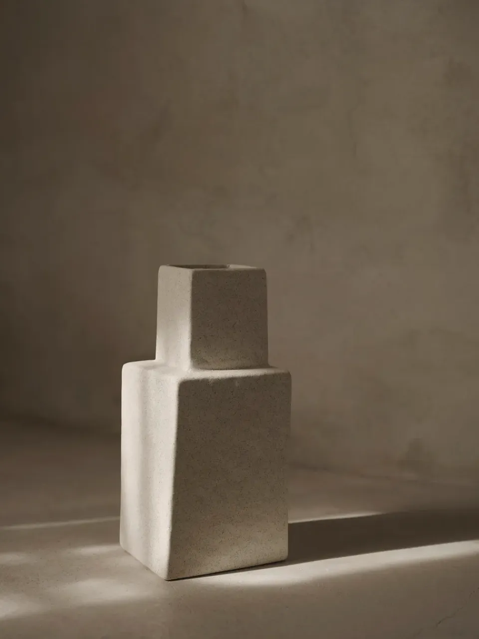 New Ferm Living Jarrón Koa H29, Off white Blanco