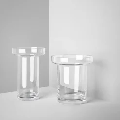 Clearance Kosta Boda Jarrón Limelight Rose 23 cm, Transparente