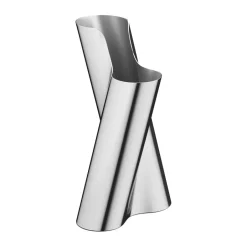 Sale Georg Jensen Jarrón Lituus large 34,2 cm, Acero inoxidable Plateado