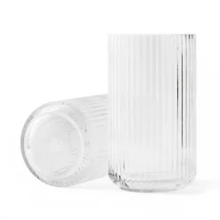 Discount Lyngby Porcelæn Jarrón Lyngby, vidrio , 25 cm Transparente