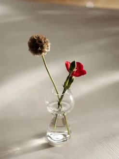 Hot Design House Stockholm Jarrón mini Bon Bon 8,7 cm, Transparente