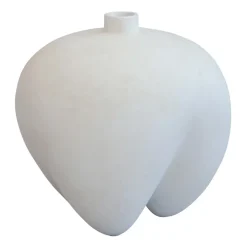 Outlet 101 Copenhagen Jarrón mini Sumo, Bone White Blanco