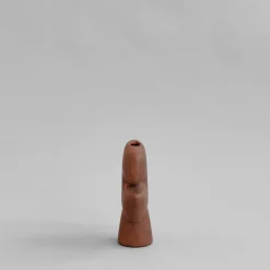 Sale 101 Copenhagen Jarrón mini Tribal, Terracota Marrón