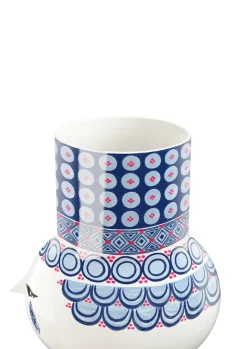 New Bjørn Wiinblad Jarrón Olga 20 cm, Azul